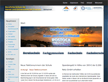 Tablet Screenshot of bs-wirtschaft-rostock.de
